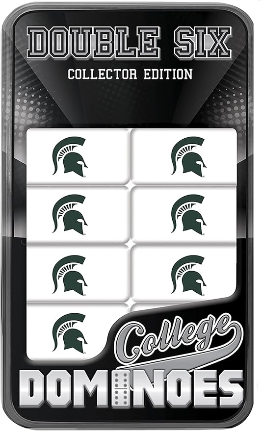 MasterPieces NCAA Collector Edition Double Six Dominoes