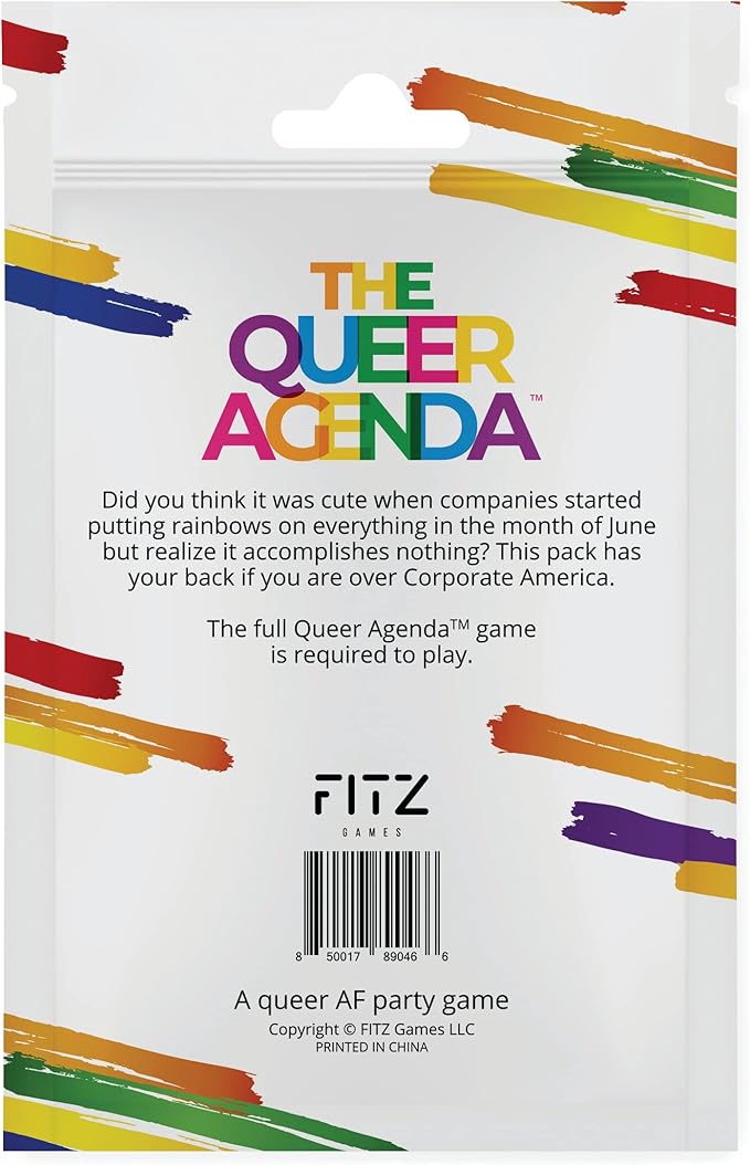 FITZ The Queer Agenda Card Game Expansion Packs - for Ages 17+ (Brands)