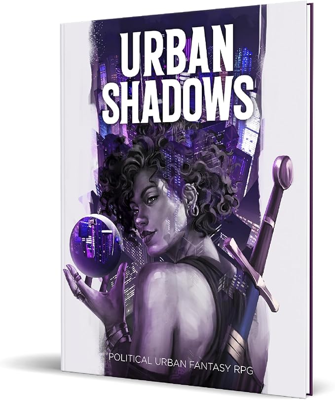 Magpie Games Urban Shadows 2nd Edition: Core Book – Urban Fantasy RPG with Factions and Intrigue