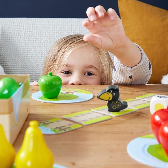 HABA My Very First Games - First Orchard Toddler Game for Ages 2+ (Spanish Language Version)