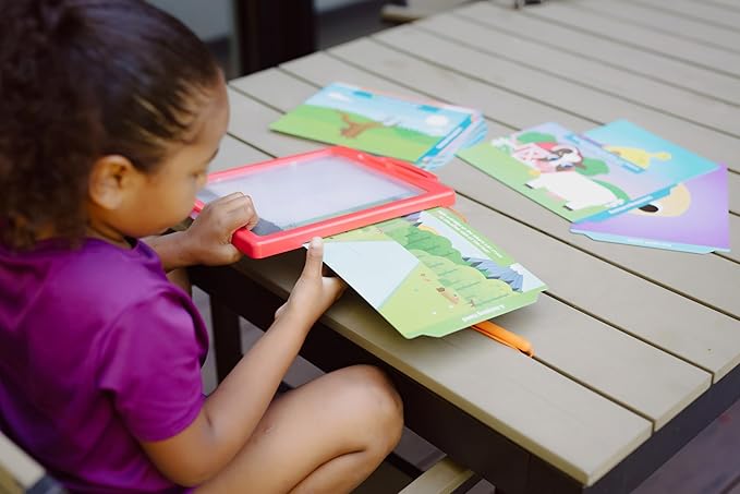 Chuckle & Roar - Magna Sketch - Great for Travel - Preschool Learning - Drawing Pad - Mess Free Arts and Crafts - Ages 3 and Up