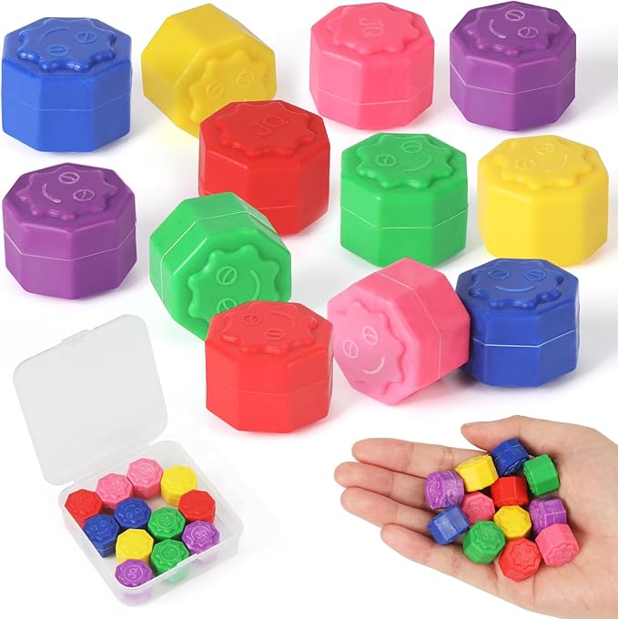 12PCS Gonggi Tossing Catching Toys - Korean Traditional Game Jacks Stone | 2SETS Plus 2PCS