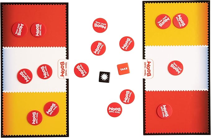 Take Take Boom: The High-Risk, High-Reward Family Dice Game by What Do You Meme?® for 3 + players