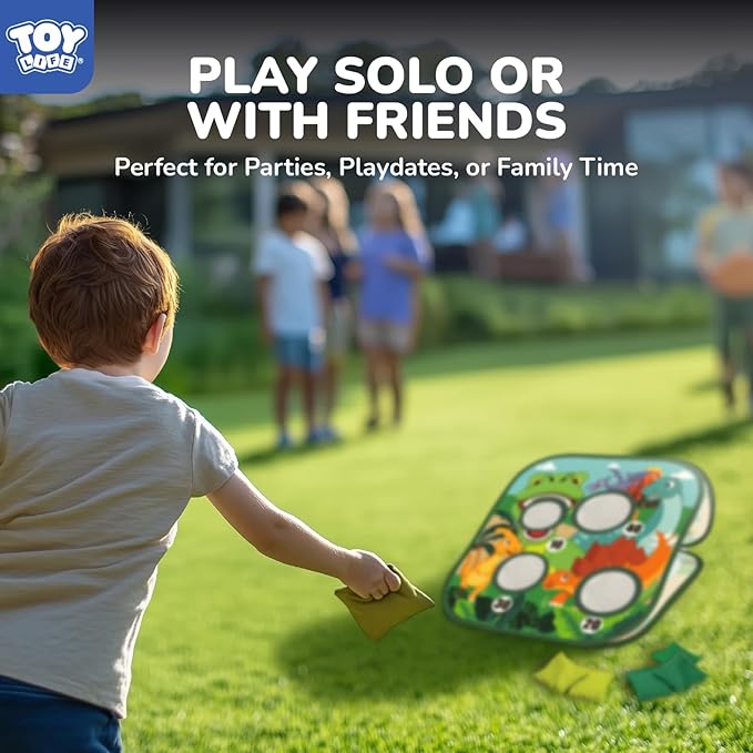 TOY Life Bean Bags Toss Carnival Games, Toddler Outdoor Toys for Kids Ages 4-8, Cornhole, Outside Toys for Toddlers, Indoor Lawn Backyard Yard Games Birthday Party Game, Gift for Boys
