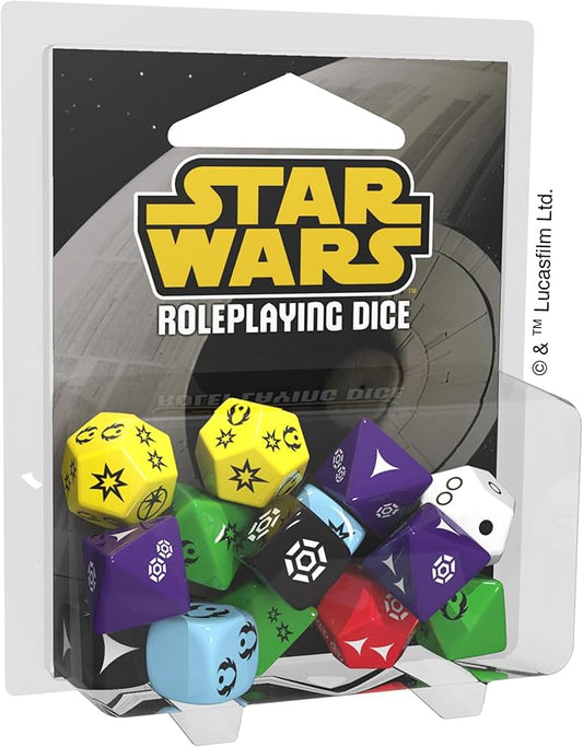Star Wars Roleplaying Dice - Enhance Your Gameplay and Advance The Star Wars Narrative! Official Accessory for The Star Wars Roleplaying Game, Made by EDGE Studio