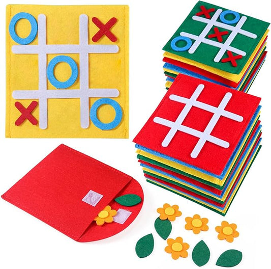 20 Pack Tic Tac Toe Board Game Party Favors for Kids 4-8, Birthday Goodie Bags Stuffers, Classic Bulk Gifts for Kids, Classroom Prizes for Students Boys Girls, Easy to Store