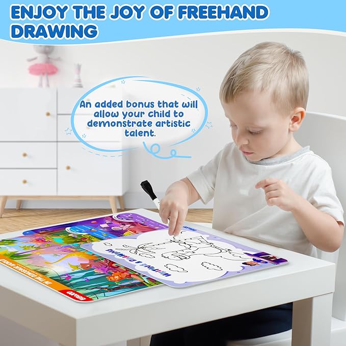 Search and Find Activity Books for Kids Ages 3-5, Toddler Travel Games Toys for Car Airplane, Road Trip Activities for Kids Games 4-8, Preschool Learning Activities, Educational Seek Birthday Gifts