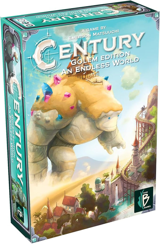 Century Golem Edition an Endless World Board Game - Strategy Game for Kids & Adults, Ages 8+, 2-4 Players, 30-45 Min Playtime, Made by Plan B Games