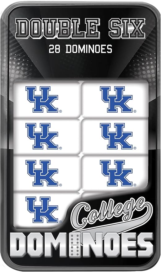 MasterPieces NCAA Collector Edition Double Six Dominoes
