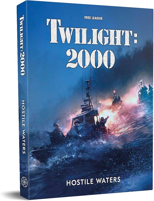 Free League Publishing: Twilight: 2000 Hostile Waters - Campaign Expansion Box Set, RPG Book, Cards, Maps & Tokens, Tabletop Role Playing, New Content
