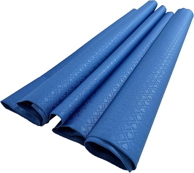Speed Cloth Poker Table Fabric - 108X60 Inch Section of Casino Card Game Table Felt Top Cover Accessories - Blue