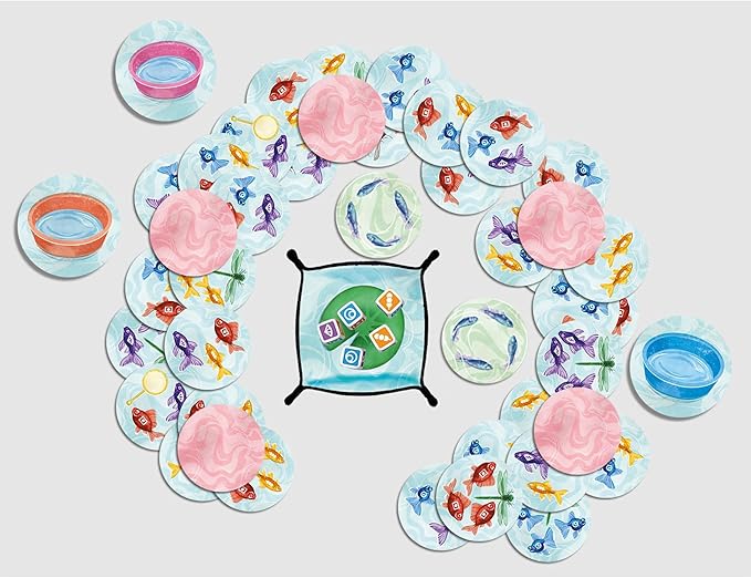 Jyde Kingyo Card Game | Japanese Goldfish Matching Game | Fast-Paced Action and Dexterity Game | Fun Family Game for Kids and Adults | Ages 7+ | 2-6 Players | Average Playtime 10 Minutes | Made