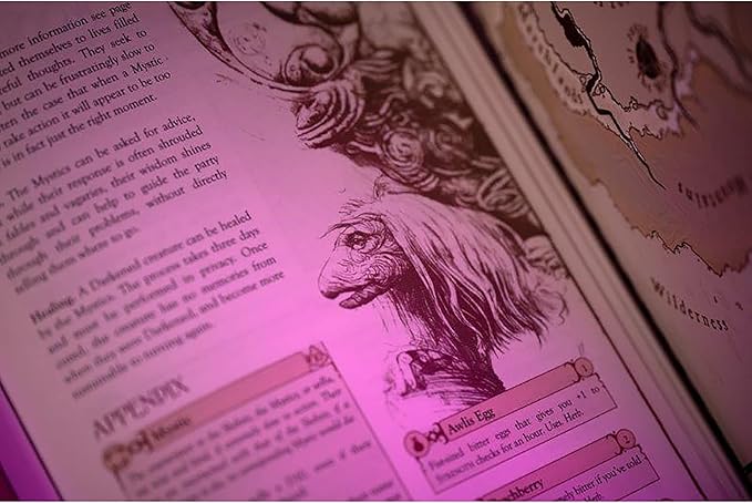The Dark Crystal Adventure Game - RPG Hardcover Book, 290+ Full Color Pages, Role Playing Game