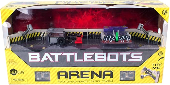 HEXBUG BattleBots Arena Witch Doctor & Tombstone - Battle Bot with Arena Game Board and Accessories - Remote Controlled Toy For Kids - Batteries Included With Hex Bug Robot Set