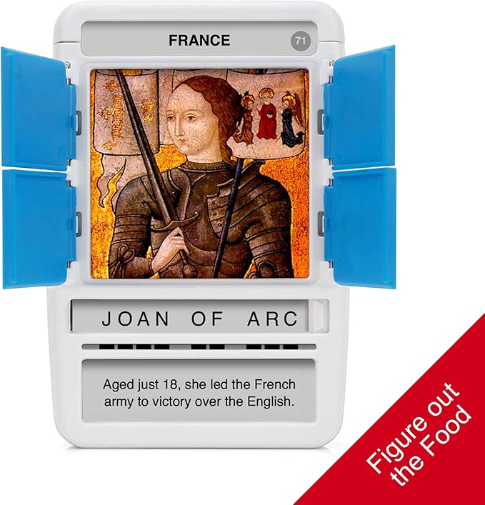 100 PICS France Quiz Game - Educational Travel Trivia Flash Card Games for Smart Kids, (100FRANCE)