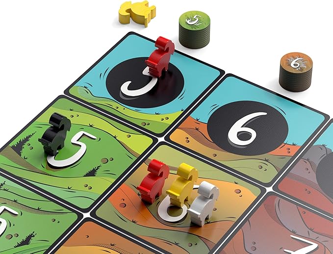 Mountain Goats - Board Game - 2 to 4 Players - 20 Minute Play Time