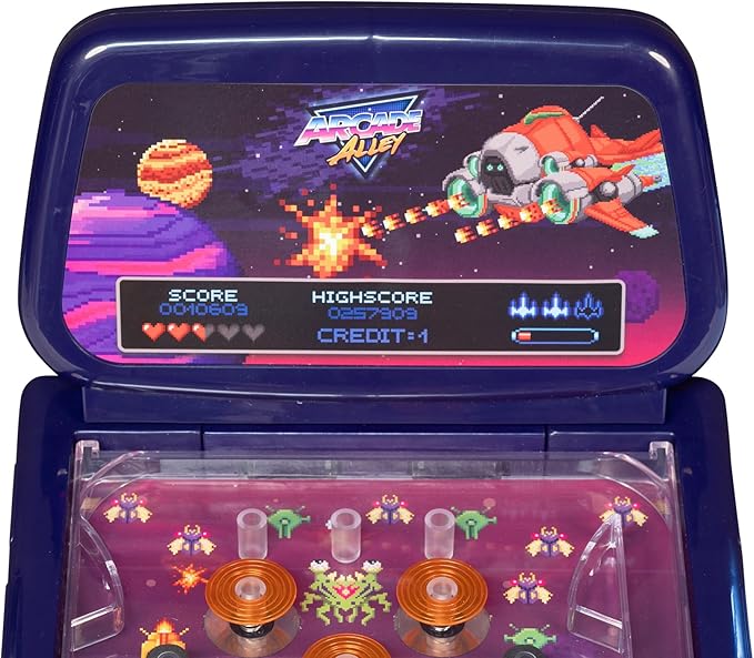 Arcade Alley Games Table Top Pinball Fun Family Indoor Playroom Game