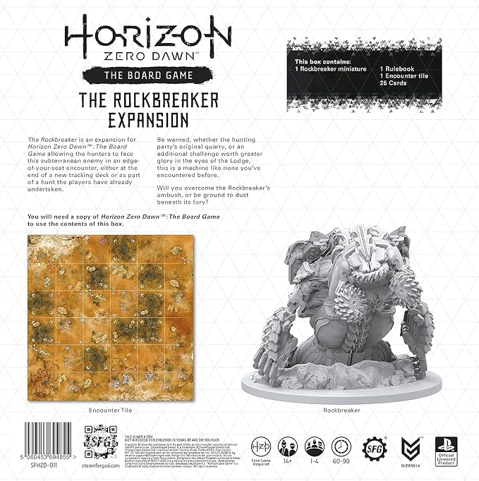 Horizon Zero Dawn The Board Game: The Rockbreaker Expansion