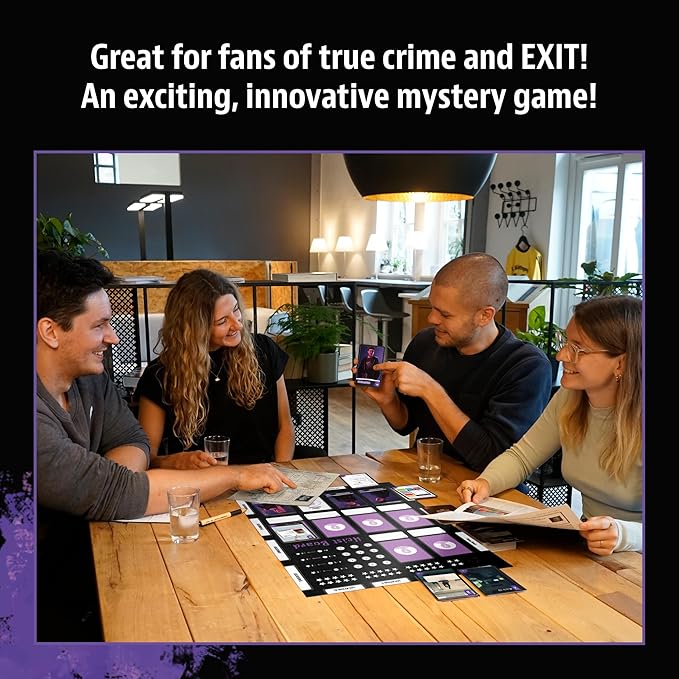 Masters of Crime: Shadows Murder Mystery Game | Art Heist | Co-op Game | 1+ Players | Ages 16+