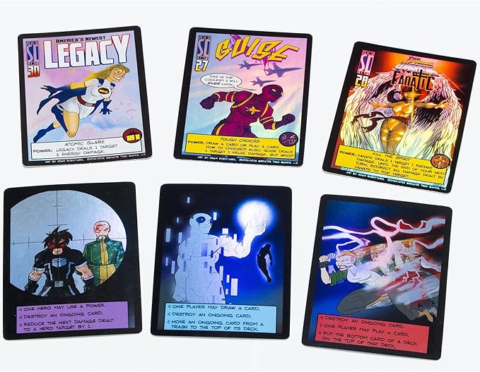 Greater Than Games Sentinels of The Multiverse: Complete Hero Variant Collection - Cards Art, RPG Acessory Pack