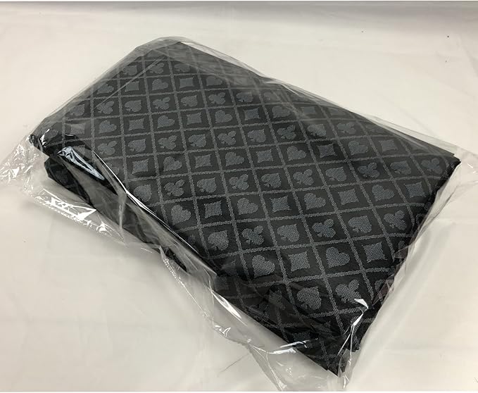 Speed Cloth Poker Table Fabric - 108X60 Inch Section of Suited Casino Card Game Table Felt Top Cover - Gray