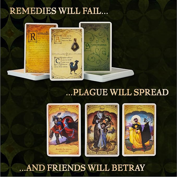 Facade Dark Cites Series Board Game of Strategy, Deceit, and Luck - Card Game for Teens Adults and Family - Bristol 1350