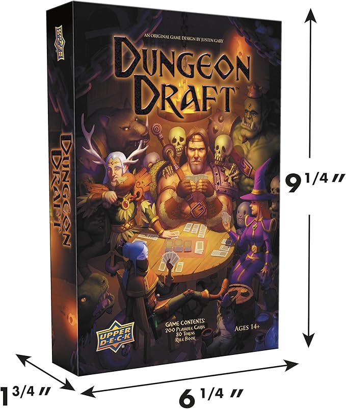 Dungeon Draft Strategy Board Game, Multi