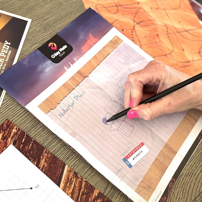 Mystery Game | The Outback: Legends of Gold – Be a Detective and Investigate an Unsolved Case, Escape Room Style Puzzles, for Date Night, Game Night or Solo
