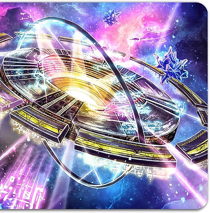 Aerodome: Game Mat - Kuiper Stadium - 14 x 24 Neoprene Mat, Scenic Image, Tactical Aerial Combat Card Game Accessory