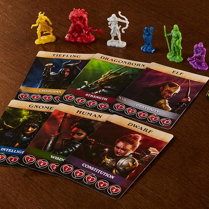 Hasbro Gaming Dungeons & Dragons: Bedlam in Neverwinter Board Game, Escape Room, Cooperative Strategy Games for Ages 12+, 2-6 Players, 3 Acts Approx. 90 Mins Each (Amazon Exclusive)