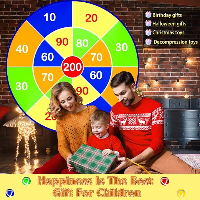 Large Kid Safety Toss Game Game, Family Party Party Supplies for Kids, Gift for Boys Birthday or Christmas for 3 4 5 6 7 8 9 10 11 12 Year Old Boy Girl Adult Birthday