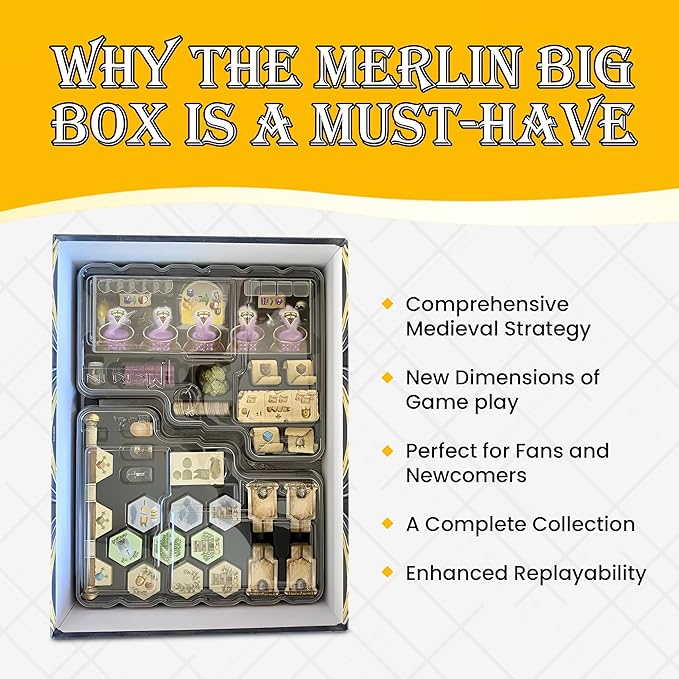Merlin Deluxe Big Box Board Game