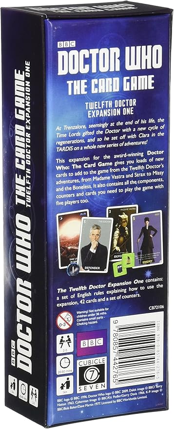 Cubicle 7 Doctor Who Twelfth Card Game