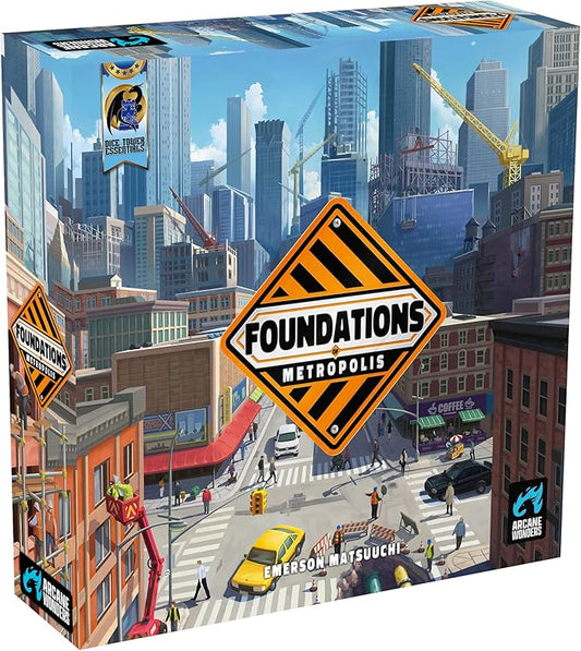 Foundations of Metropolis - Strategy Board Game - for 1 to 4 Players and Ages 14+