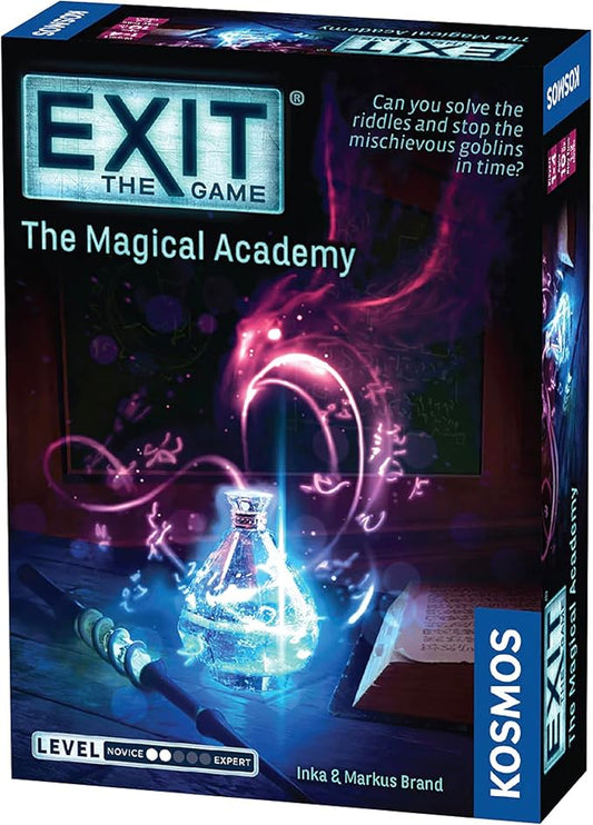 EXIT: The Game - The Magical Academy | Escape Room |Co-op Games | 1+ Players | Brainteasers | Wizards | Ages 10+