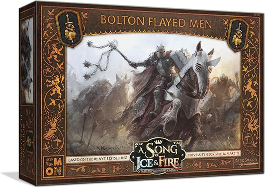 CMON A Song of Ice and Fire Tabletop Miniatures Bolton Flayed Men Unit Box - Fearsome Warriors for Your Army, Strategy Game for Adults, Ages 14+, 2+ Players, 45-60 Minute Playtime, Made