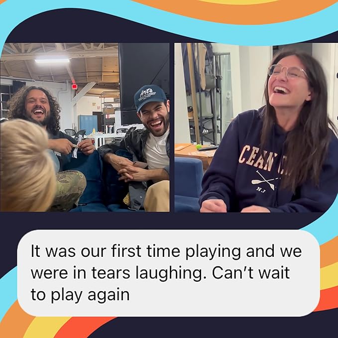 The outrageously Funny Party Game | Perfect Icebreaker | 4+ Players | Make Your Friends Laugh Until They cry