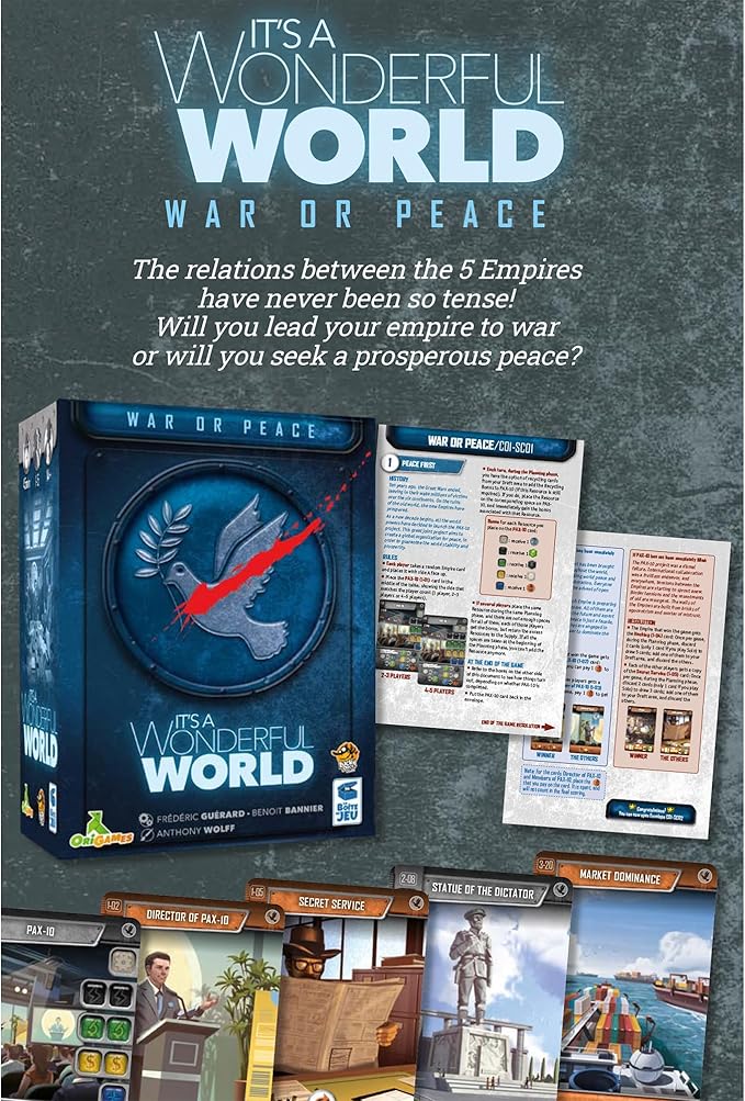 Lucky Duck Games It's a Wonderful World: War or Peace