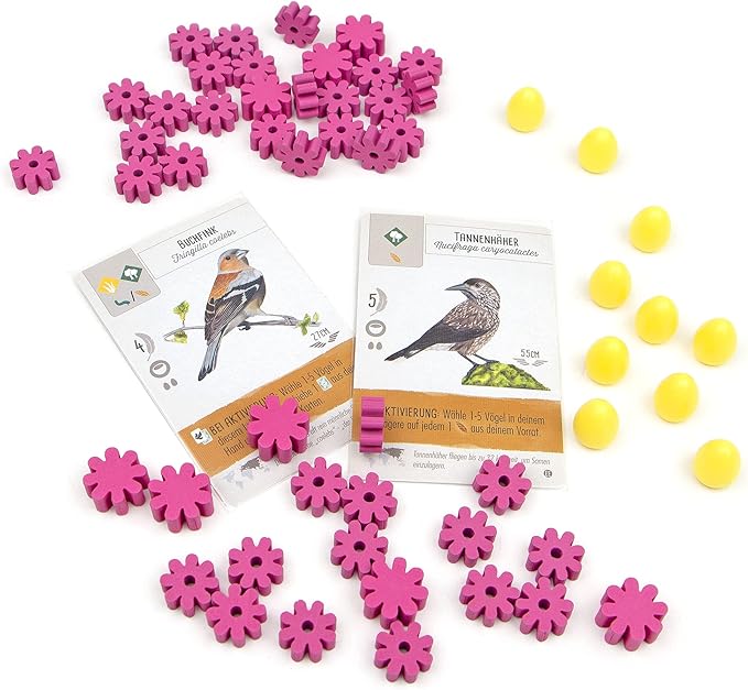 TowerRex Food Tokens for Wingspan Oceania Expansion - Nectar Food Resources - Wingspan Accessories Upgrade Kit