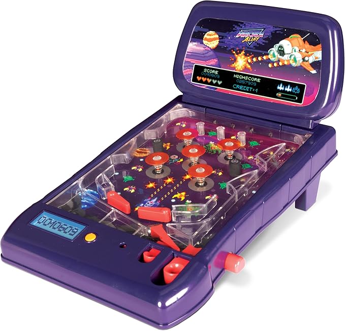 Arcade Alley Games Table Top Pinball Fun Family Indoor Playroom Game