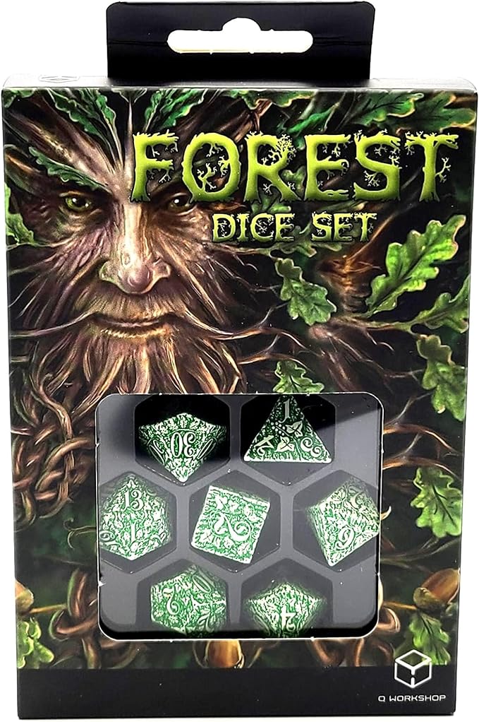 Q-Workshop Forest Dice Set: Tundra