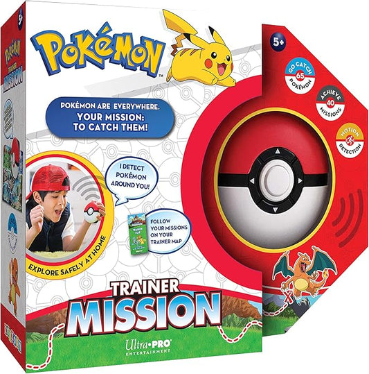 Ultra Pro Pokémon Trainer Mission Toy - Interactive Poké Ball Guessing Game, Fun for Family & Friends, Explore with Pokeball Toy, Learn & Catch Pokémon, Perfect for Board Game Enthusiasts