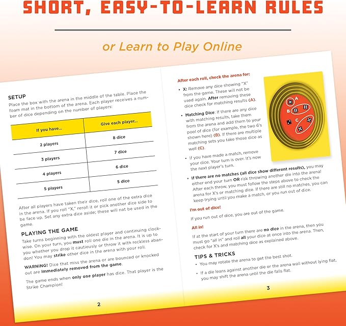 Ravensburger Strike - Brain-Teasing Dice Game for Kids and Adults | Fun Matching Activity | Engaging Memory Enhancer | Unmatched Replay Value