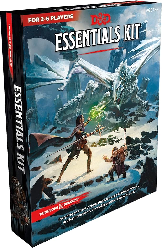 D&D Essentials Kit (Dungeons & Dragons Intro Adventure Set) Age Range:12 Years & Up
