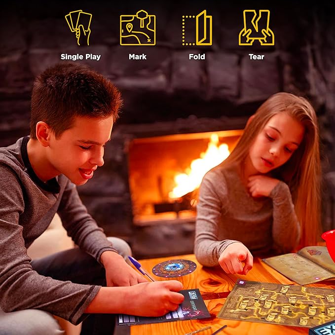 EXIT: The Game - The Magical Academy | Escape Room |Co-op Games | 1+ Players | Brainteasers | Wizards | Ages 10+