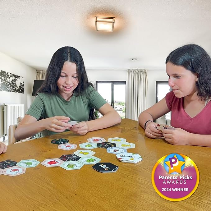 Groopic Monster's Style - A Fun Twist on The Beloved Rummy Game. Board Games for Family Night, Card Games for Kids 8-12, Innovative Rummy Card Game Set, Tile Games for Families, Ages 8+