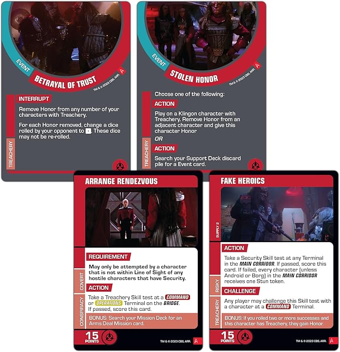 Gale Force Nine: Star Trek Away Missions - House of Duras Expansion