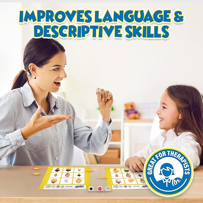 Bingo Style Game Targeting Descriptive Language, Sentence Structure, and Ability to Follow Multi-Component Directions