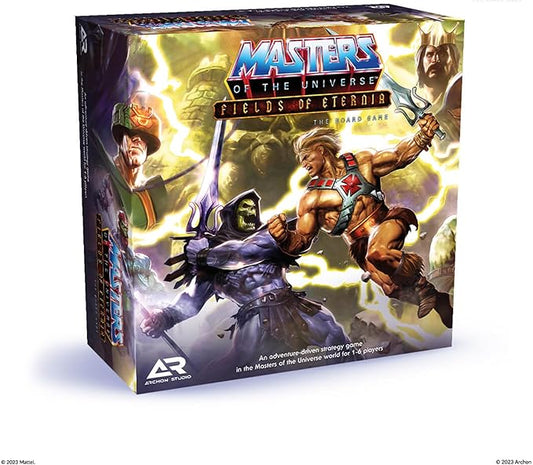 Masters of The Universe Fields of Eternia Board Game - for Ages 14+, 1-6 Players, with 60-90 Minute Playtime