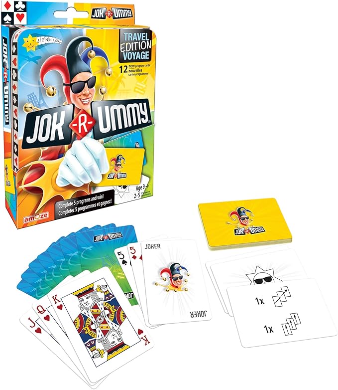JOK-R-Ummy Travel Edition Multiplayer Card Game
